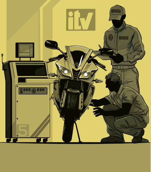 Consejos para pasar la ITV a la moto